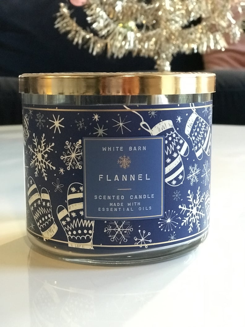 Bath & Body Works Flannel 3-Wick Candle