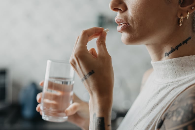 Woman taking rapamycin, a drug with the potential to delay fertility
