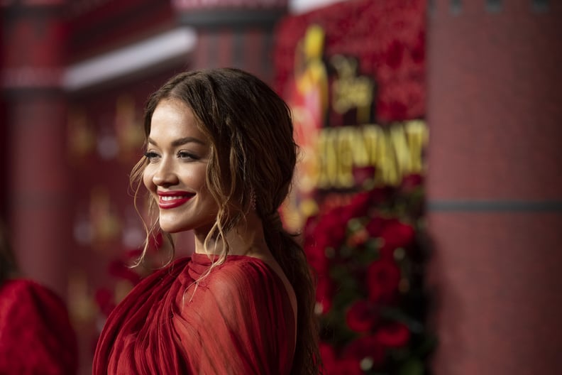 Rita Ora Mixie Bleach Blond Haircut